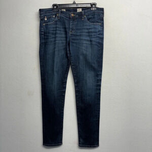 AG jeans stilt cigarette leg dark blue 32